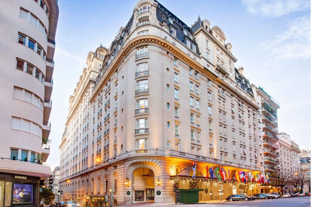 Hotel Alvear Palace. Recoleta. Ciudad de Buenos Aires.